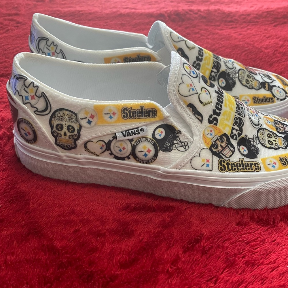 Brand New Never Worn Handmade Women’s Steeler Shoes
